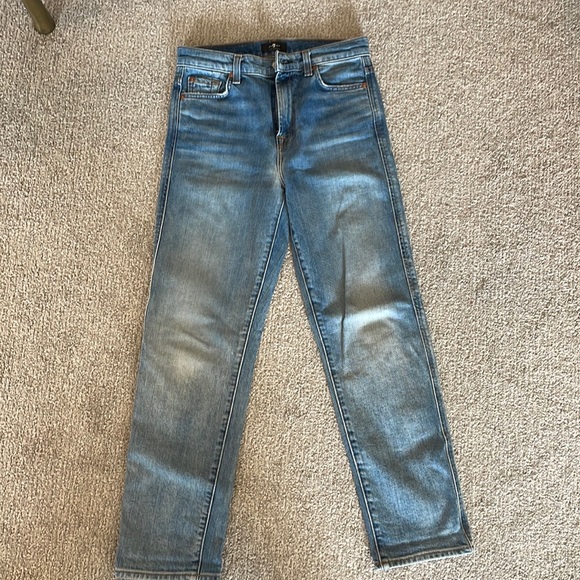 7 For All Mankind Denim - Seven for all mankind straight jeans
